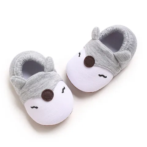 Scarpine Primi Passi Neonato Suola Morbida Tessuto di Cotone Cartone Animato Animali Dinosauro Antiscivolo Traspirante Sneakers Casual