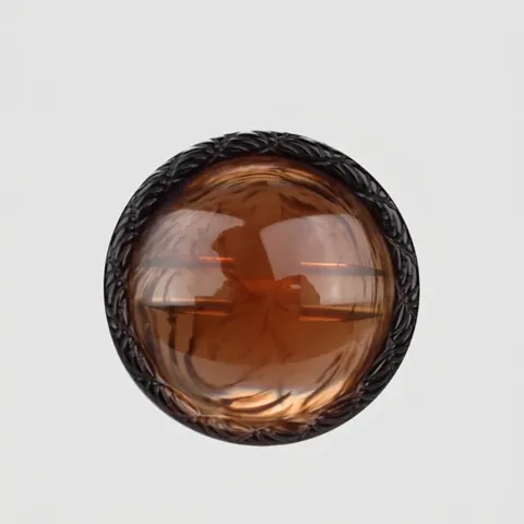 High End Retro Resin Buttons Round Marble Amber Decorative Buttons For Coat Suit Jacket Shirt Clothing Accessories