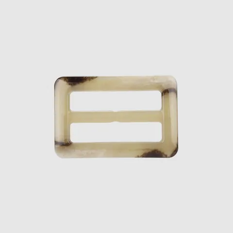 Urea Resin Buttons Tortoiseshell Pattern Round 4-Hole Buttons And Rectangular Slider Buckles For Coats Suits Trench Coats
