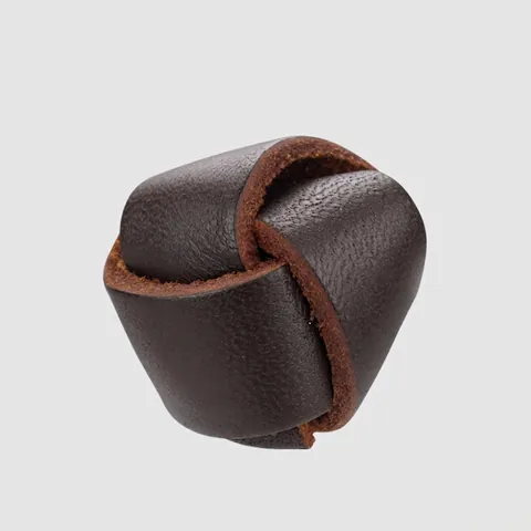 Boutons en Cuir de Vache Tressés à la Main Boutons de Nœud Décoratifs Vintage pour Manteaux Pulls Vestes Accessoires de Vêtements Haut de Gamme