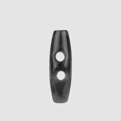 Natuurlijke Xiuyan Jade Knoppen Olijfvorm Houtje-Touwje Knopen Voor Jassen Truien 40 Grijs Steen Sluitingen 2 Gaten Luxe Kleding Naaiaccessoires