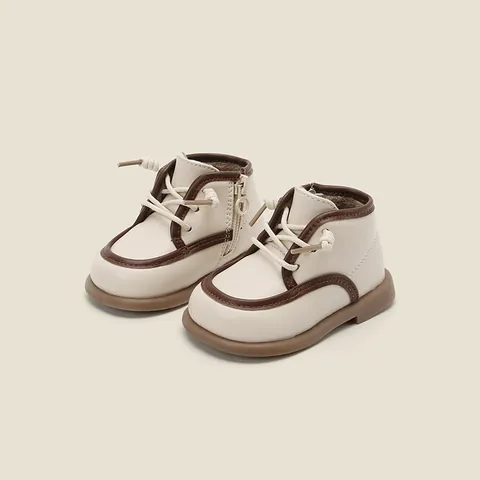 Kleinkinder Mädchen Prinzessinnen Stiefel Kunstleder Seitenreißverschluss Schleife Design Gepolstert Weiche Sohle Alltag Casual Kinder Kurzstiefel