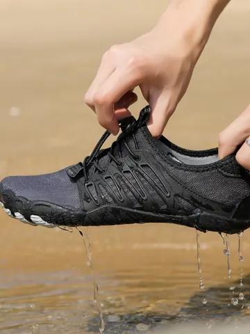 Outdoor Heren Dames Vijf Vingers Blootsvoets Waterschoenen Sneldrogend Antislip Rubberen Zool Wandelen Trekking Wadschoenen Aqua
