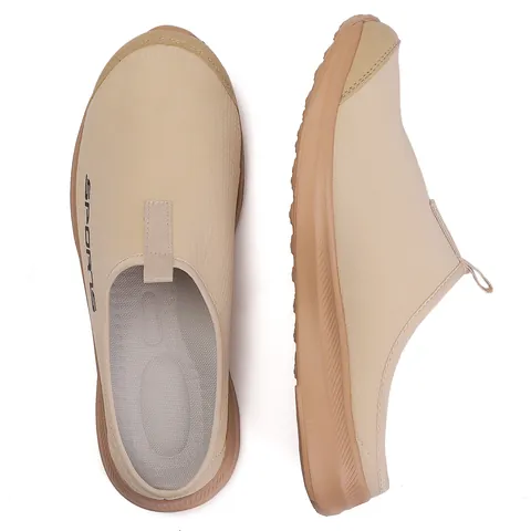 Breathable Mesh Slip On Sport Mules For Men Women Lightweight Casual Half Slippers Outdoor Walking Lazy Backless Shoes