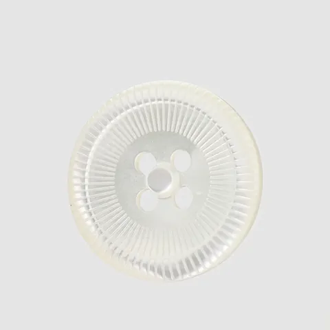 Natural Trochus Shell Buttons High End Round Pearl White Radial Texture Decorative Buttons For Suits Coats Shirts
