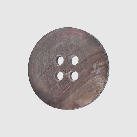 Botones de Concha de Nácar Negra Natural Redondos de 4 Agujeros Mate Iridiscente para Trajes Abrigos Camisas Costura