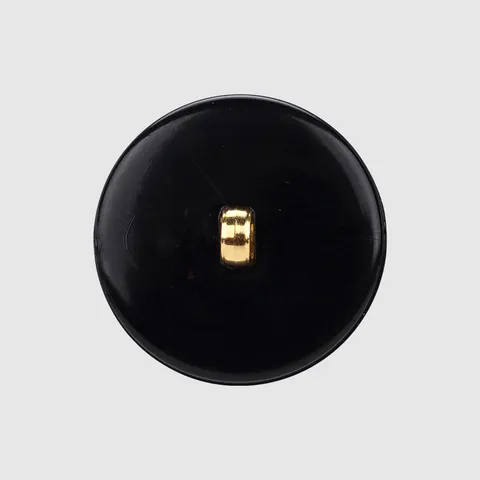 Round Black Gold Floral Shank Buttons High Grade Nylon ABS Decorative Buttons For Coats Suits Blazers Sewing DIY Craft
