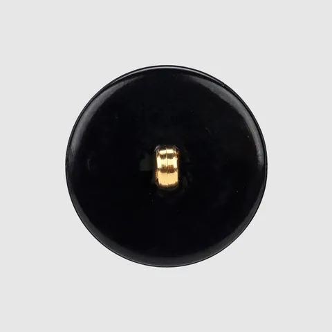 Premium Round Decorative Buttons ABS Nylon Black Gold Vintage Pattern Buttons For Coat Suit Jacket Fashion Sewing Accessory