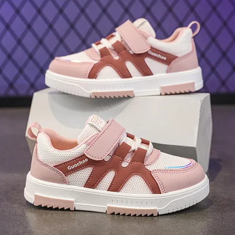 Chaussures de Planche en Maille Enfants Respirantes Été Baskets de Sport pour Garçons Filles Casual Antidérapant