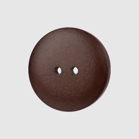 Natural Poplar Wood Buttons Round 2-Hole Decorative Sewing Accessories For Coats Sweaters Chinese Style High-End Buttons