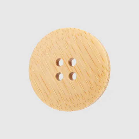 Natural Bamboo Buttons Round 4-Hole Wooden Texture Buttons For Chinese Style Clothing Sewing Craft DIY High-End Buttons For Outerwear Suits