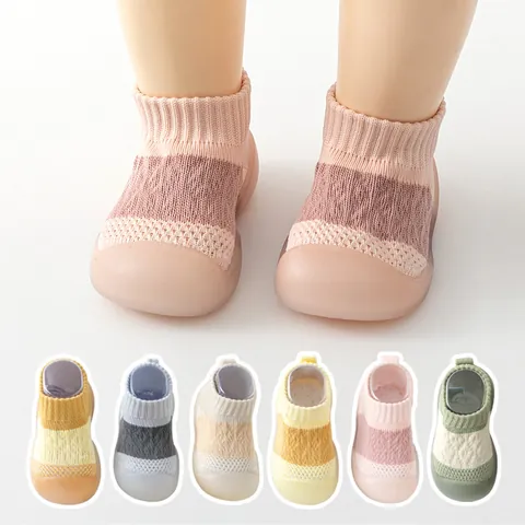 Kids Mesh Toddler Shoes Breathable Non-Slip Soft Sole First Walkers For Infants Boys Girls Casual Spring Autumn Sneakers