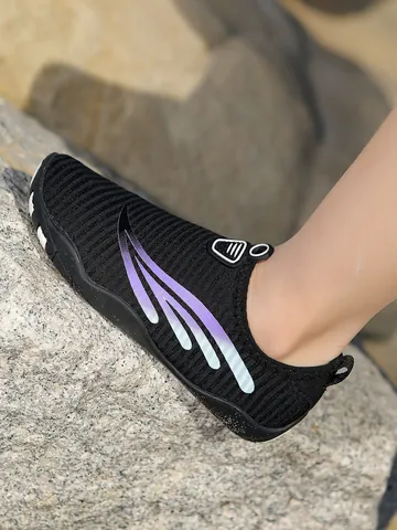 Breathable Quick Dry Water Shoes For Women Men Kids Non-Slip Soft Sole Aqua Socks For Swimming Beach Yoga Snorkeling Lycra Rubber Surf Shoes