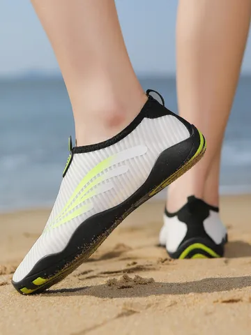 Breathable Quick Dry Water Shoes For Women Men Kids Non-Slip Soft Sole Aqua Socks For Swimming Beach Yoga Snorkeling Lycra Rubber Surf Shoes