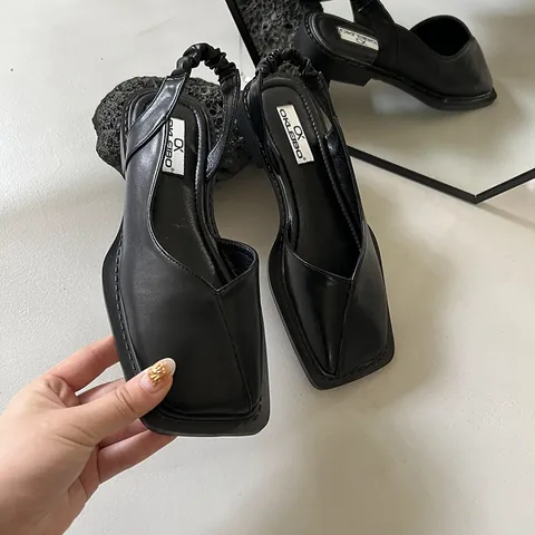 Chaussures de Grand-Mère à Bout Carré pour Femmes Décontractées Respirantes en Cuir PU Imprimé Zèbre Mocassins Sans Lacets Sandales Plates Slingback Mode Été