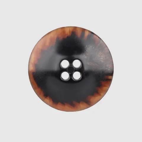 Vintage Urea Resin Round Buttons For Suits Coats High-End Four-Hole Tortoiseshell Marble Pattern Decorative Fasteners Garment Accessories