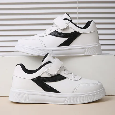 Girls Board Shoes Spring Autumn New Kids Sneakers Breathable Lightweight School White Sports Shoes For Students