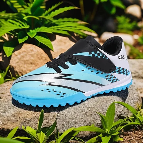 Kinder TF Turf Fußballschuhe Kunstleder Leicht Rutschfest Fußballschuhe Für Kunstrasen Jugendliche Professionelles Training Jungen Mädchen Sneaker