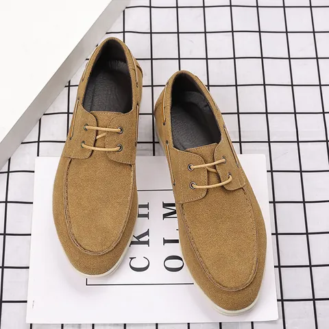 Herren Casual PU Schuhe Herbst Britischer Stil Einfach Vielseitig Fashion Loafer Bequeme Low Top Flache Schuhe Für Den Täglichen Büroalltag