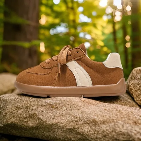 2024 Autumn New Retro German Training Shoes Suede Nubuck Leather Flat Casual Sneakers Lace Up Fashion White Shoes For Women Girls