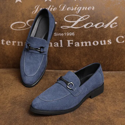 Ανδρικά Μοκασίνια Casual από Ματ Δέρμα PU Slip-On Παπούτσια Στομίδα Αλόγου Ραφές Αναπνεύσιμα Επίπεδα Παπούτσια για Γραφείο