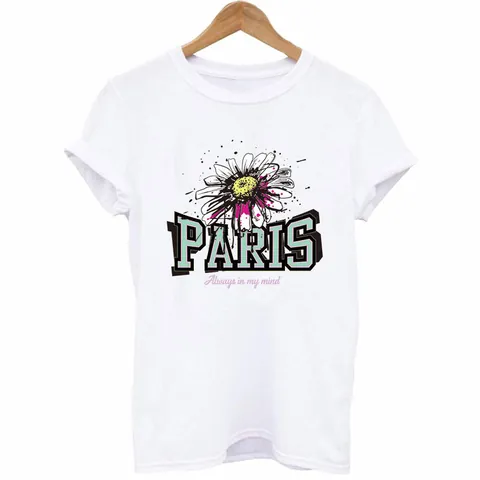 Parches de Transferencia Térmica de Flores y Letras Lavables para Ropa DIY Decoración de Camiseta de Mujer Día de la Madre