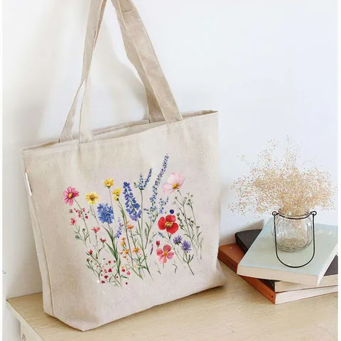 Aquarell Wildblumen Wärmeübertragungsflicken Künstlerische Blumen Bügelbilder Für T-Shirts Taschen Kleidung DIY Dekoration