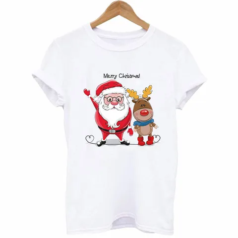 Weihnachten Cartoon Wärmeübertragung Patches Für Kleidung Kunststoff PET Folie Weihnachtsmann Rentier Gnom Bedruckte DIY Aufkleber