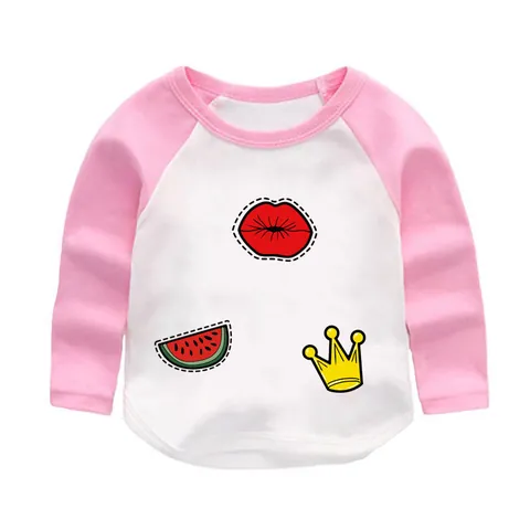 Summer Cartoon Heat Transfer Patches For Clothing DIY Iron On Stickers Washable High Elasticity Patches For T-Shirts Bags