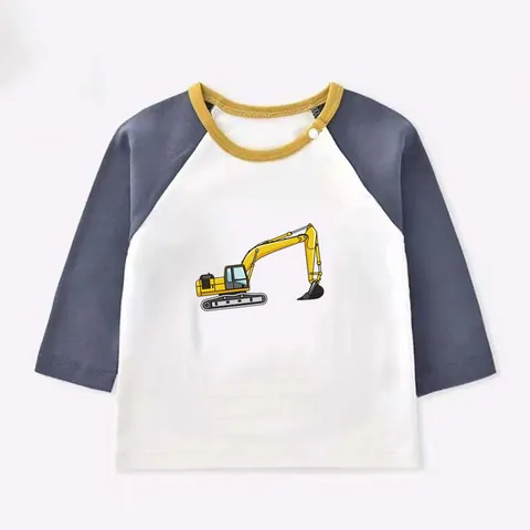 Cartoon Auto Baufahrzeug Thermotransfer Patches Aufbügler Für Kinder Kleidung DIY Dekoration LKW Bagger Drucke