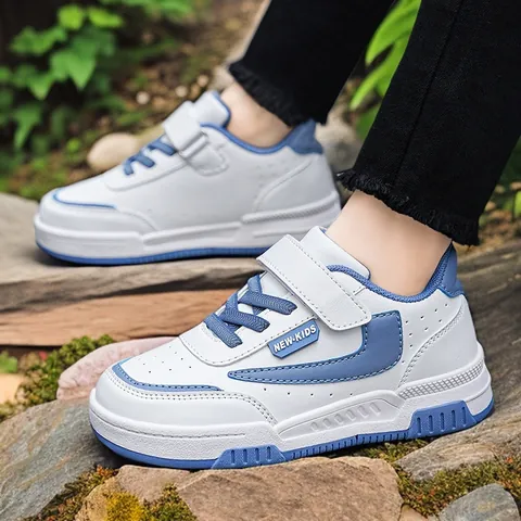 Children's Casual Board Shoes Fashion Korean Style Breathable Lightweight School Sneakers For Big Kids Boys Girls