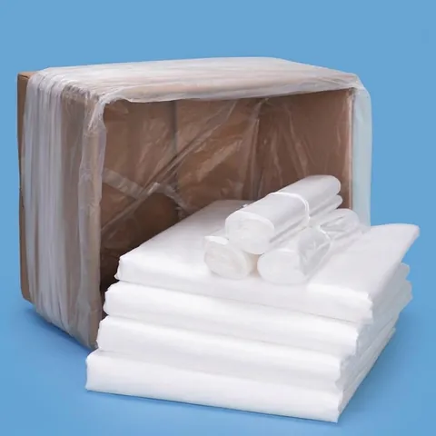 Clear PE Plastic Flat Packing Bags Waterproof Dustproof Carton Liner Bags For Industrial Home Storage Large Capacity