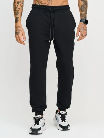 Men's Casual Loose Sweatpants Cotton Blend Oversize Harem Pants Breathable Drawstring Cuffed Bottom For Sports Running Jogging Autumn Winter