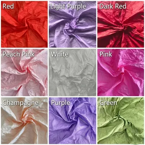 DIY Handgewreven Crepepapier Geplooid Papier Voor Bruiloft Bloemenkunst Kleuterschool Handgemaakte Materialen Rozen Verven