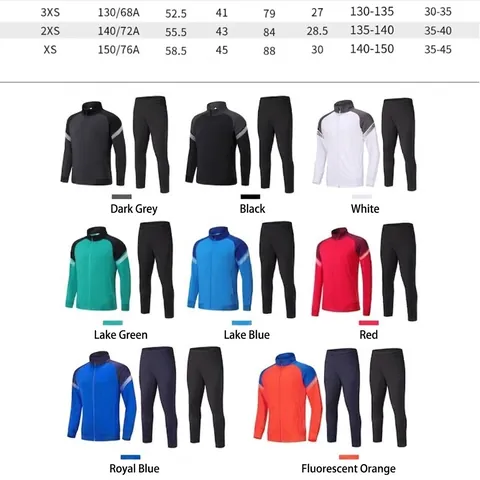 Unisex Sportbekleidung Trainingsanzug Farbblock Stehkragen Reißverschluss Jacke Und Hose Set Für Herren Damen Fitness