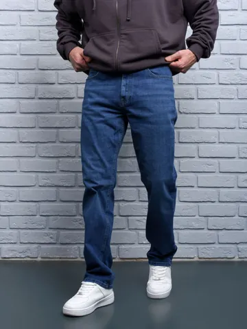 Men Summer Thin Straight Loose Jeans Lightweight Tencel Denim Ice Silk Casual Light Blue Wide Leg Pants For Youth