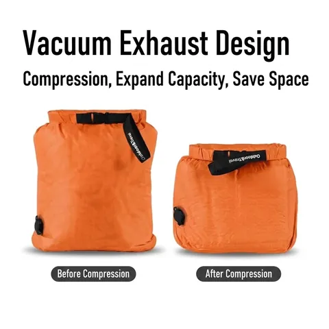 Reise Kompressionsbeutel Große Kapazität Wasserdichte Kleidung Organizer Tragbare Gepäck Trenntasche Mit Luftventil
