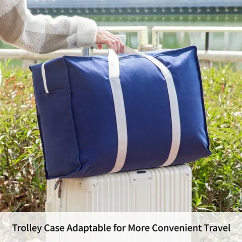 Large Capacity Non-woven Moving Bag Waterproof Clothes Quilt Storage Bag With Reinforced Handles For Home Organization