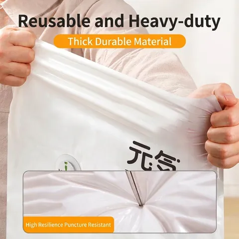 Sac de Compression sous Vide Stéréoscopique sans Pompe Gain de Place Sacs Scellés pour Vêtements Couettes Couvertures Organisation de Déménagement Maison