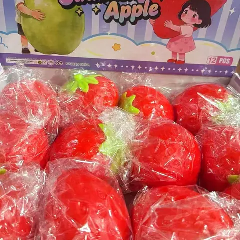 Creativo Giocattolo Squishy Fragola Cambio Colore Fotosensibile Squeeze Ball Giocattolo Decompressione Per Adulti Adolescenti