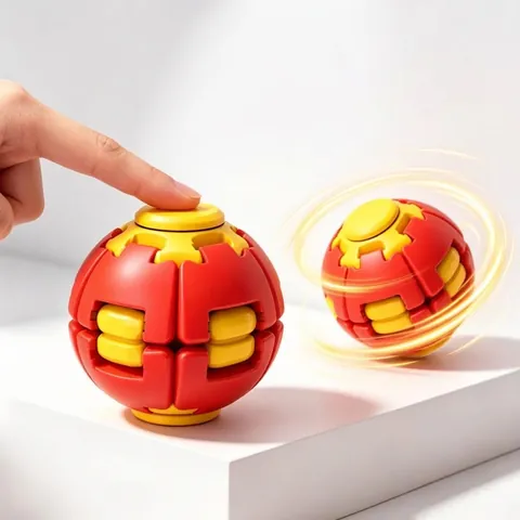 Stressabbau Fidget Spinner Ball Spielzeug Für Erwachsene Kinder Rotierender Ball Mechanisch Teleskopisch Sensorisch Desktop Spielzeug