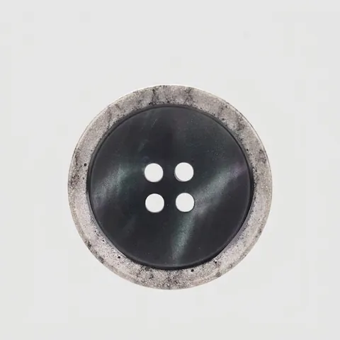 Japanese High-end Resin Buttons For Suits Coats Shirts 4-Hole Round Marble Pattern Decorative Sewing Buttons 15-23mm