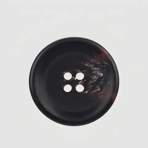 High End Resin Buttons For Clothes 4 Hole Round Marble Texture Horn Pattern Buttons For Suit Coat Blazer Jacket Shirt DIY Sewing Accessories