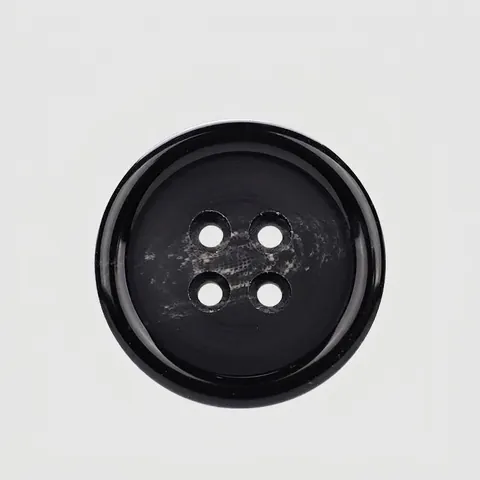 High-End Eco-Friendly Resin Buttons For Suits Overcoats Round Four-Hole Polished Marble Texture Clothes Decorative Sewing Accessory