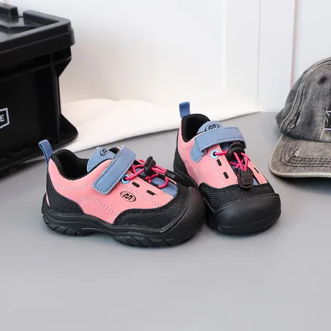 Chaussures de Sport pour Enfants Style Coréen Baskets de Randonnée Respirantes Pour Garçons Filles Semelle Souple Décontractée