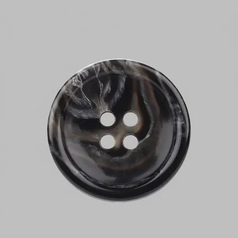 High-End Urea Resin Marble Texture 4-Hole Round Sew-On Buttons For Suits Coats Workwear Apparel DIY Sewing Crafting