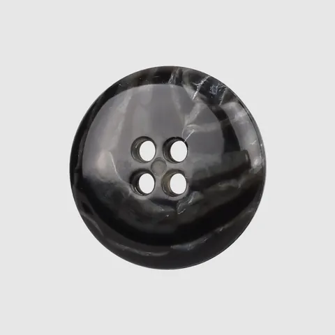 High-End Urea Resin Marble Texture 4-Hole Round Sew-On Buttons For Suits Coats Workwear Apparel DIY Sewing Crafting