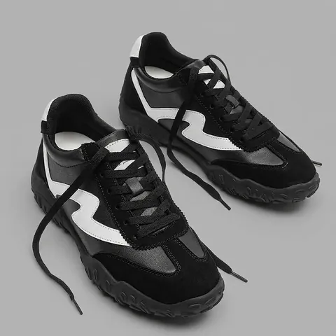 Men's Retro German Army Trainers GAT Racing Shoes With Hidden 7cm Height Increase Lightweight Microfiber Suede Sneakers For Men
