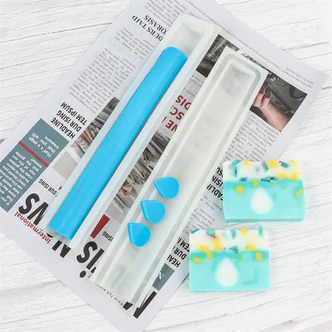 Wassertropfenform Silikon Rohrform Für DIY Handgemachte Seife Kuchen Mousse Rolle Sandwich Einsatz Backwerkzeuge
