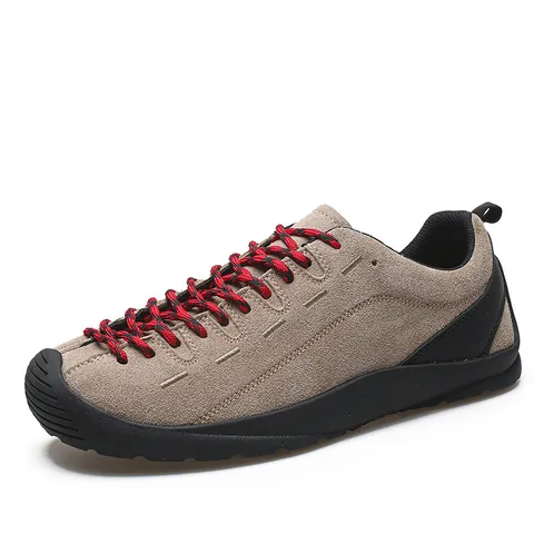 Chaussures de Randonnée en Plein Air en Lin Décontractées pour Hommes Femmes Respirantes Antidérapantes Protection des Orteils Baskets